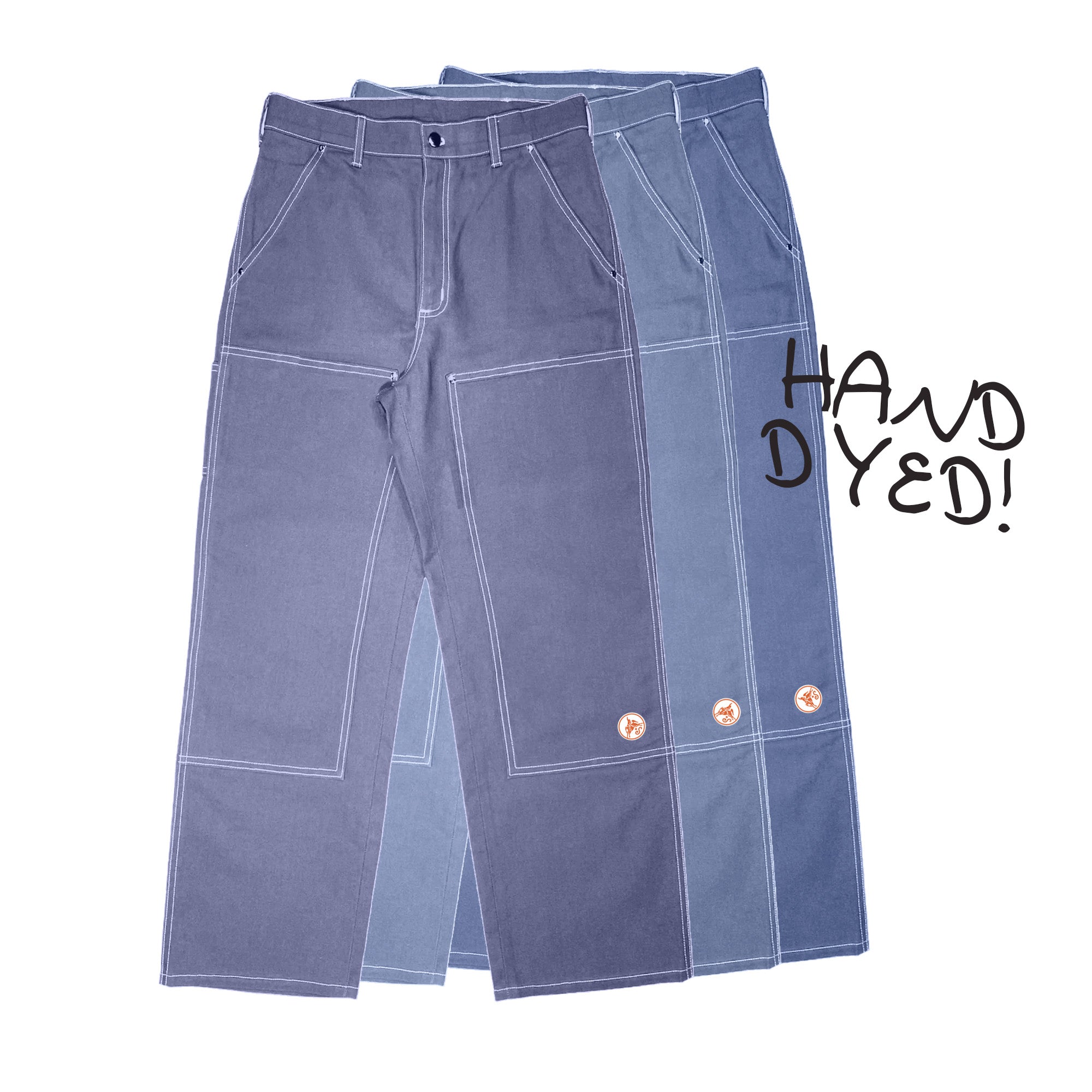 DESCENDANT/DIY PAINTER TROUSERS (INDIGO) abitur.gnesin-academy.ru